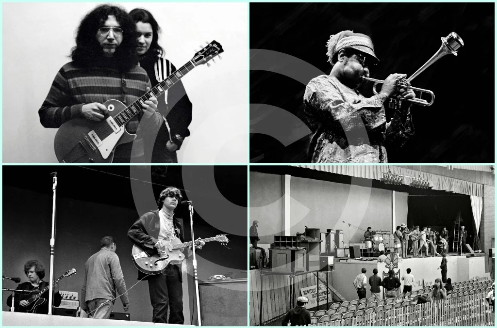 Jerry Garcia & Mountain Girl — Vintage Rock Photography