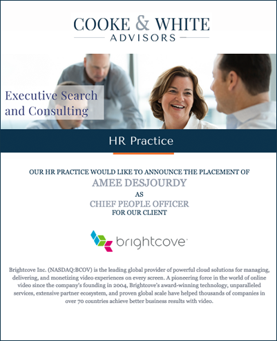 Brightcove - Cooke and White Advisors