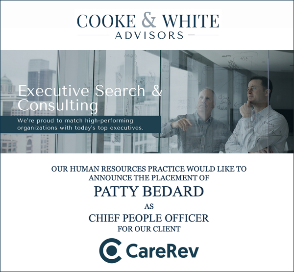 Cooke & White Advisors Search Completion: Patty Bedard - CareRev