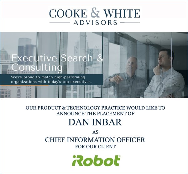Cooke & White Advisors Search Completion: Dan Inbar - iRobot