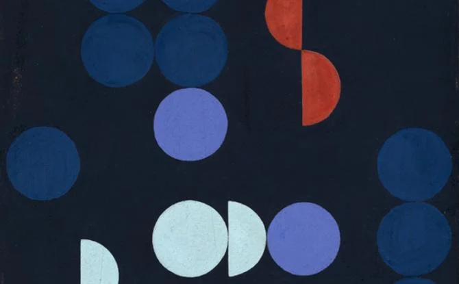 Sophie Taeubson-Arp, composition of circles and semicirlces 1935