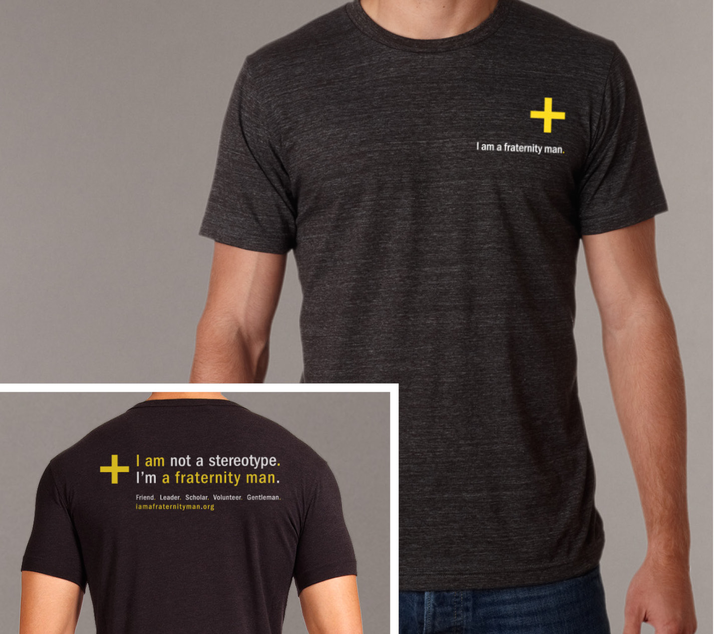 The official "I Am a Fraternity Man"T-shirt is available for $15 in the online store or for FREE if you create a video testimonial.