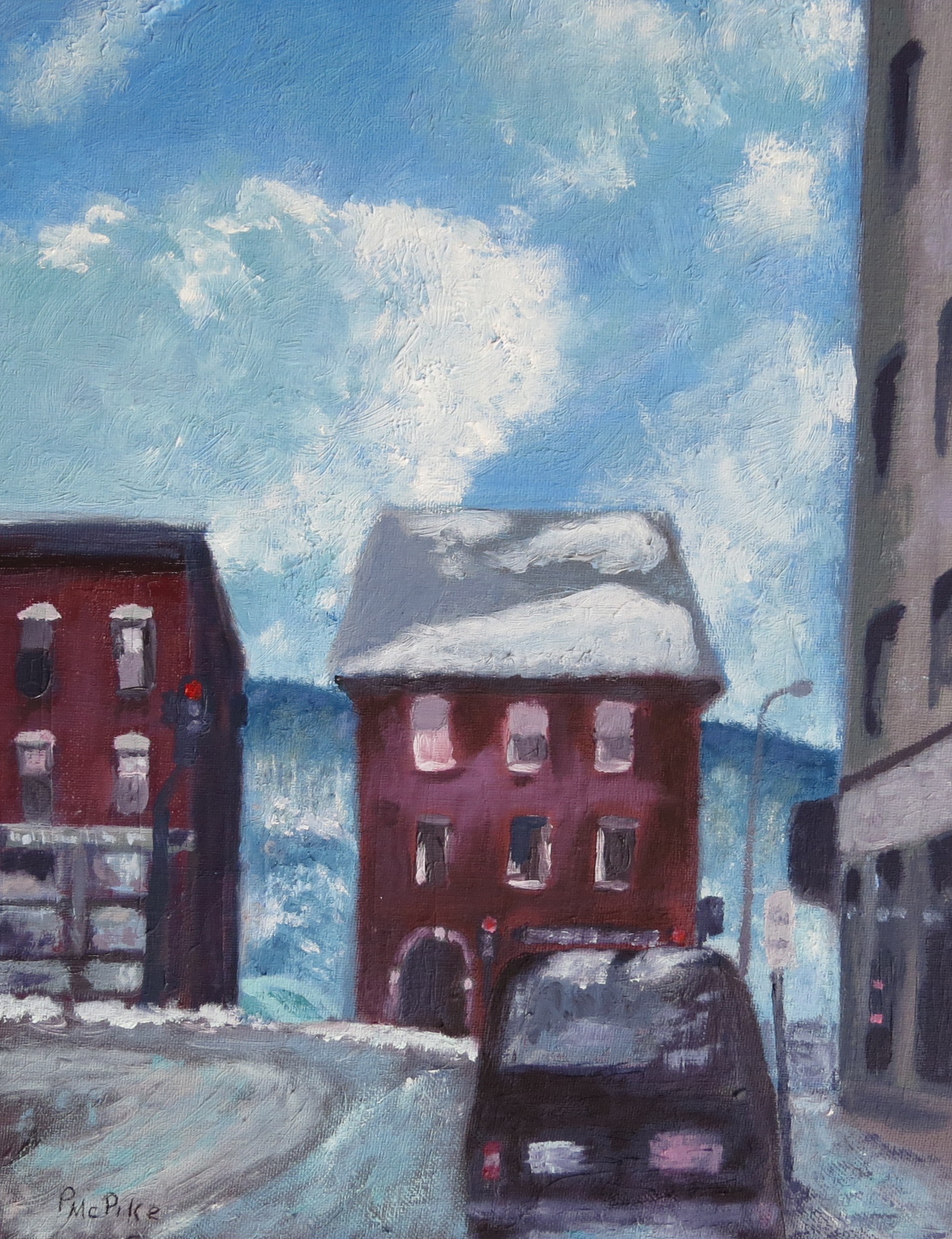 Downtown Blues (oil)