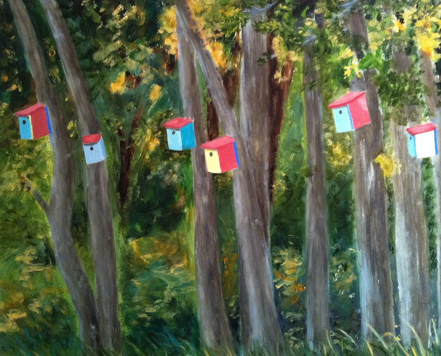 Birdland South (oil)