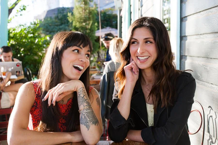 Pictured: Heather Labus (left) and Kristina Modares (right). Photo by Leandra Blei photography