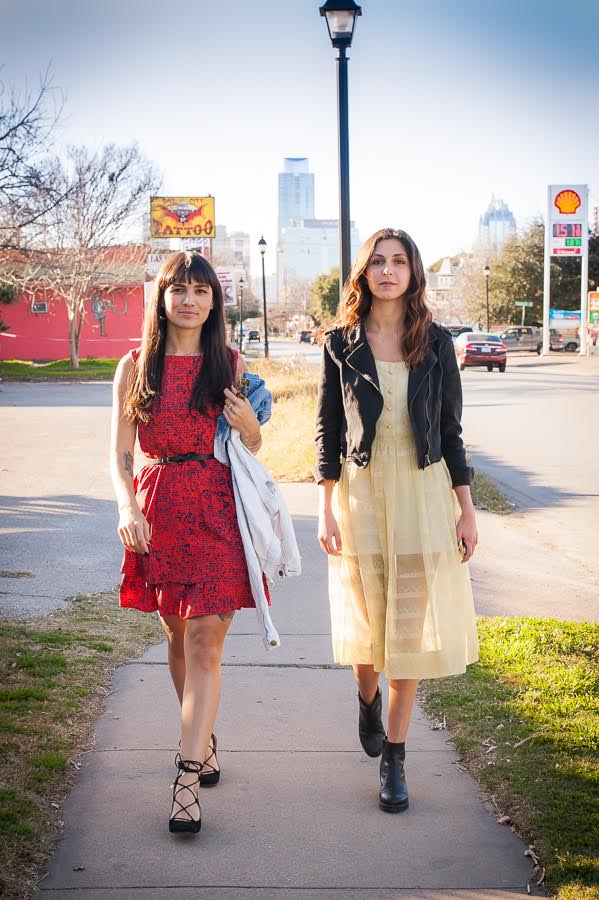 Pictured: Heather Labus (left) and Kristina Modares (right). Photo by Leandra Blei photography