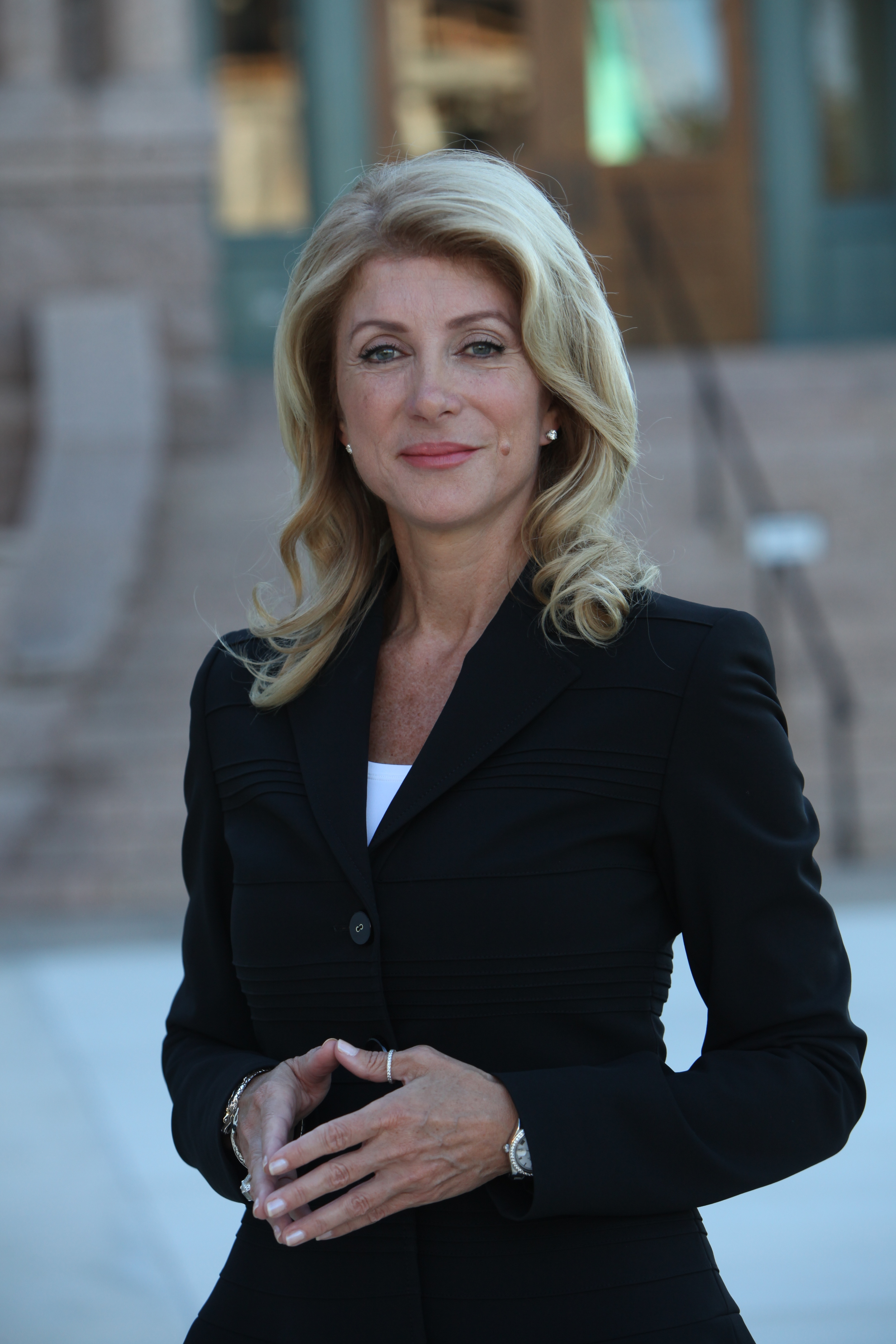 Pictured: Wendy Davis. Courtesy of Deeds Not Words