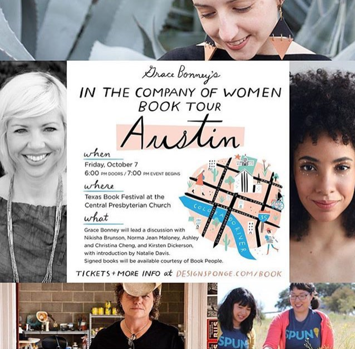BABE ALERT: In the Company of Women, with Grace Bonney of Design Sponge (ft. some Austin babes!)