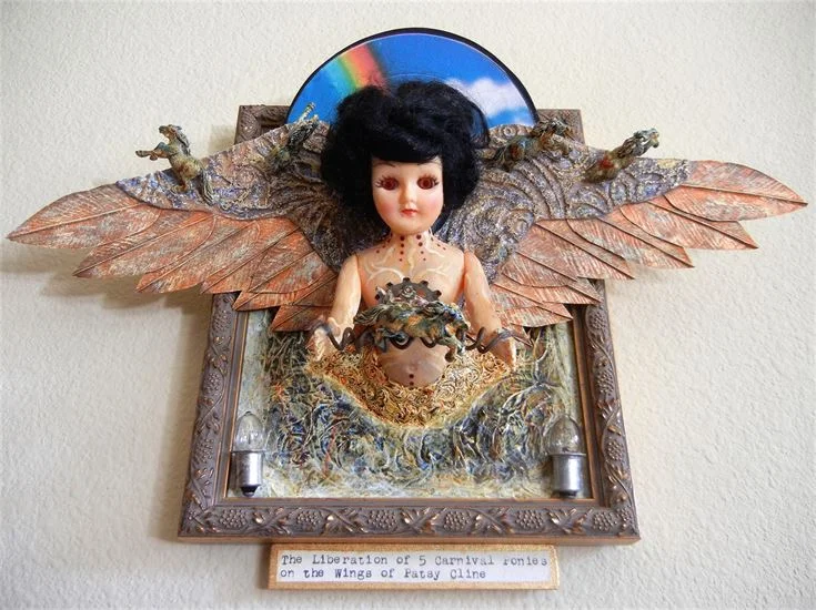 The Liberation of Five Carnival Ponies on the Wings of Patsy Cline , Judith Smith