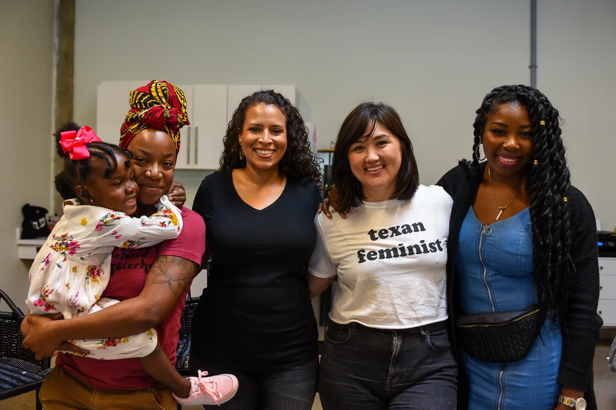 L to R: Barbara Vernéus, Chondra Washington, Heather Gallagher, Jasmine Robinson. Photo by Jessica Alexander/ jealexphoto.com