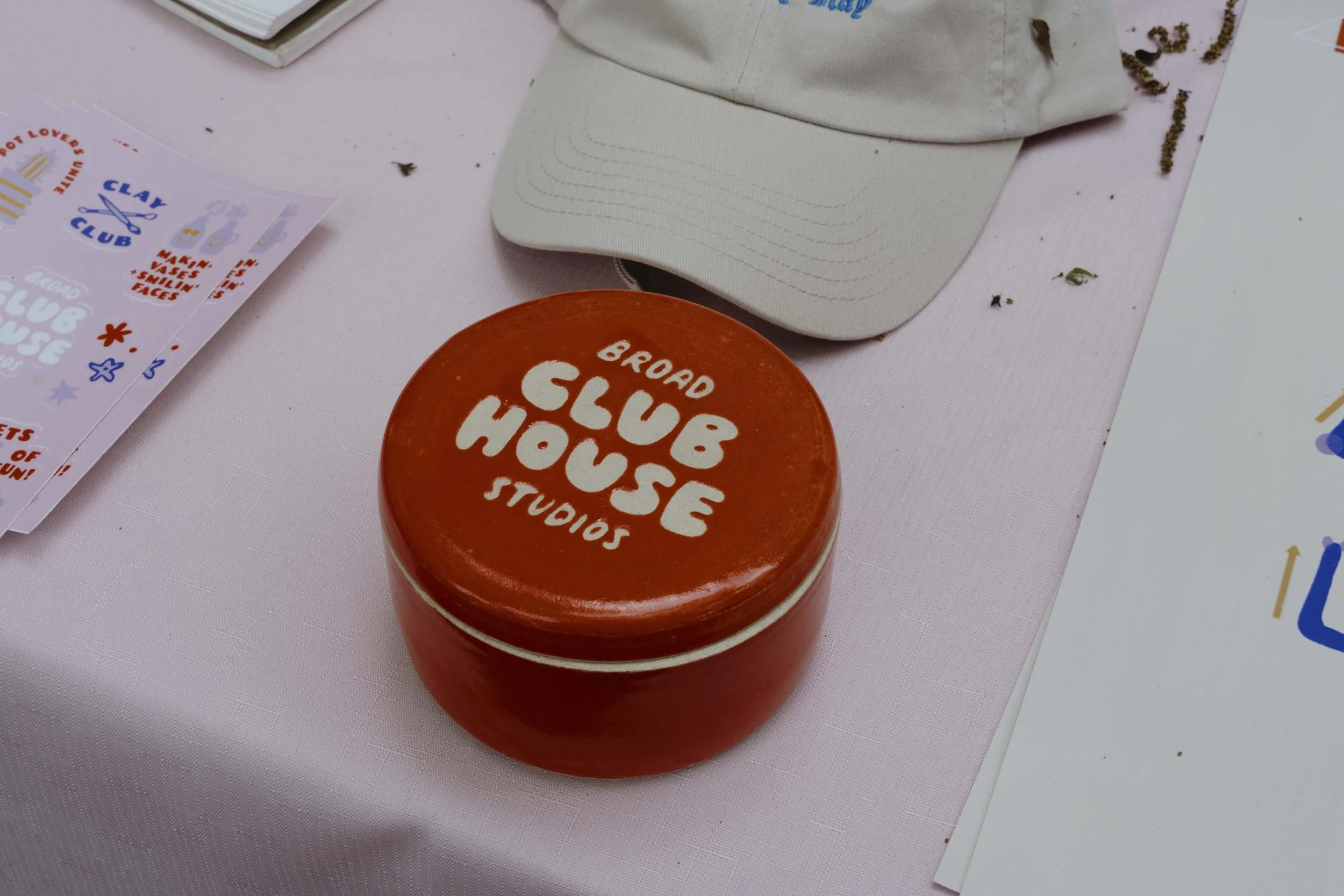 Introducing The Community Clay Fellowship: Broad Studios Club House x Future Front