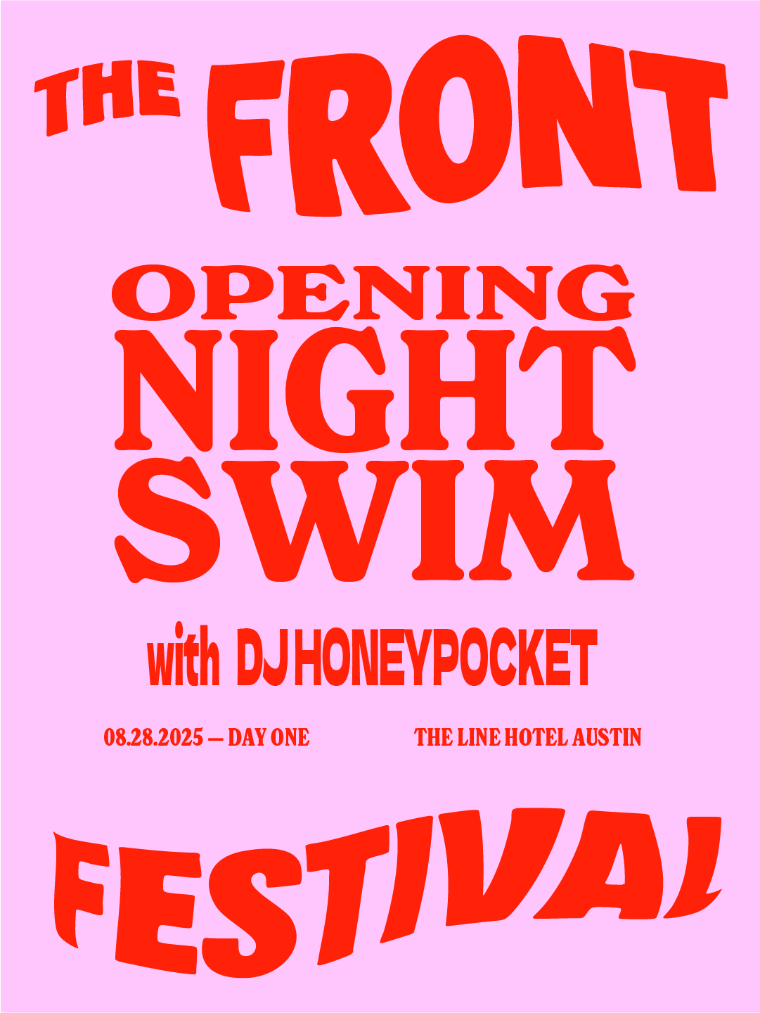 The Front Festival 2025 โ
Opening Night Swim