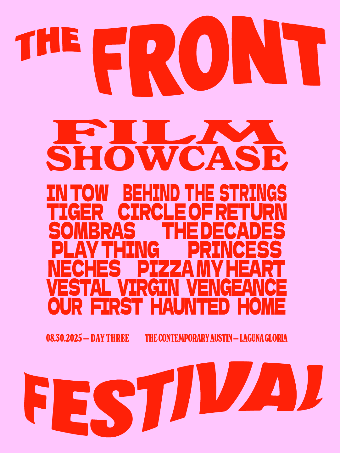 The Front Festival 2025 โ
Independent Film Showcase