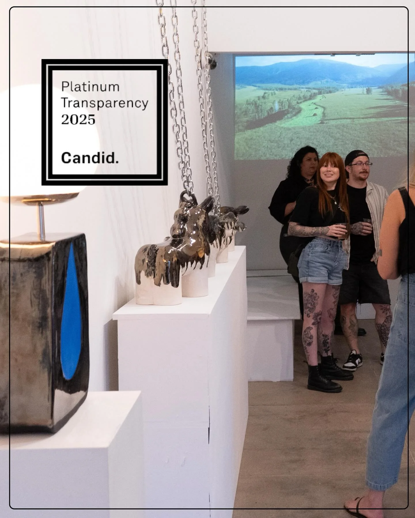 Future Front was awarded Platinum Transparency by @candiddotorg in 2025! 

Thank you to all of our donors, members, sponsors and grant-makers for supporting our work this year. Every donation goes a long way at a community arts nonprofit like ours. 
