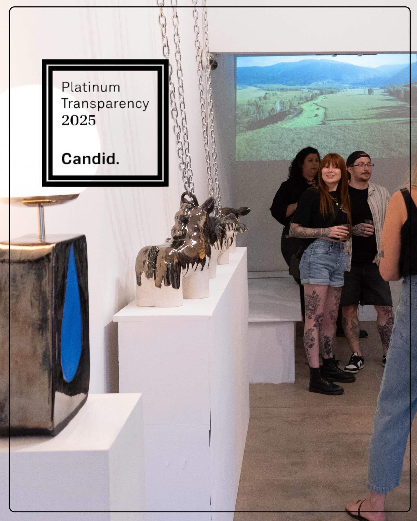 Future Front was awarded Platinum Transparency by @candiddotorg in 2025! 

Thank you to all of our donors, members, sponsors and grant-makers for supporting our work this year. Every donation goes a long way at a community arts nonprofit like ours. 
