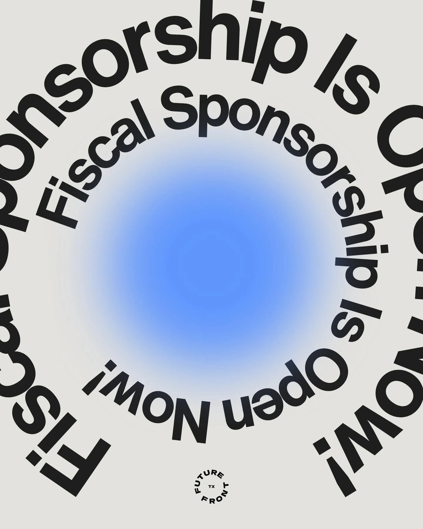 Applications are now open on a rolling basis. 🌎 After four years of experimentation, we are officially introducing our Fiscal Sponsorship program.

This program has been designed for independent artists and creatives in Austin, Texas who need to rec