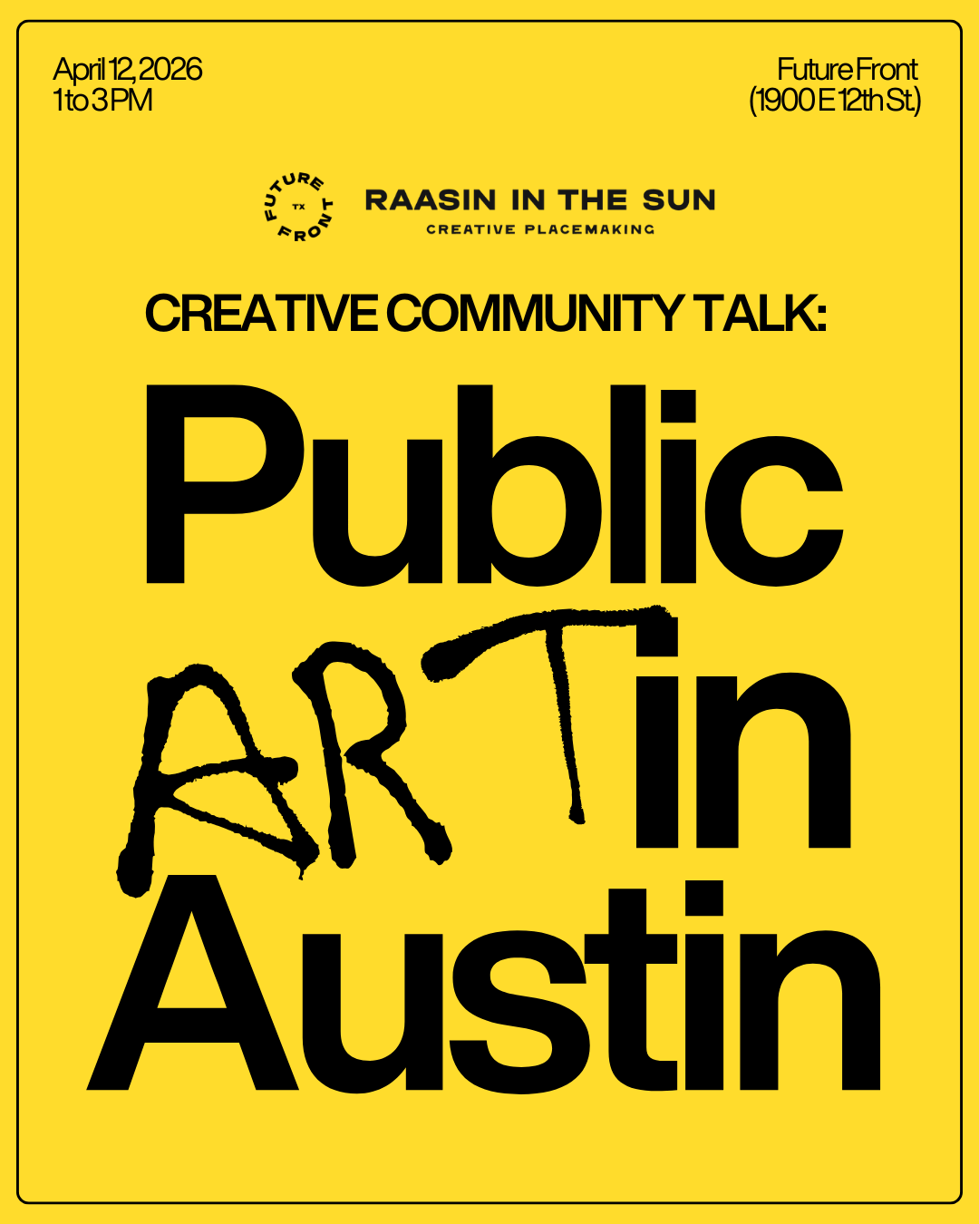Public Art In Austin: Creative Community Talk