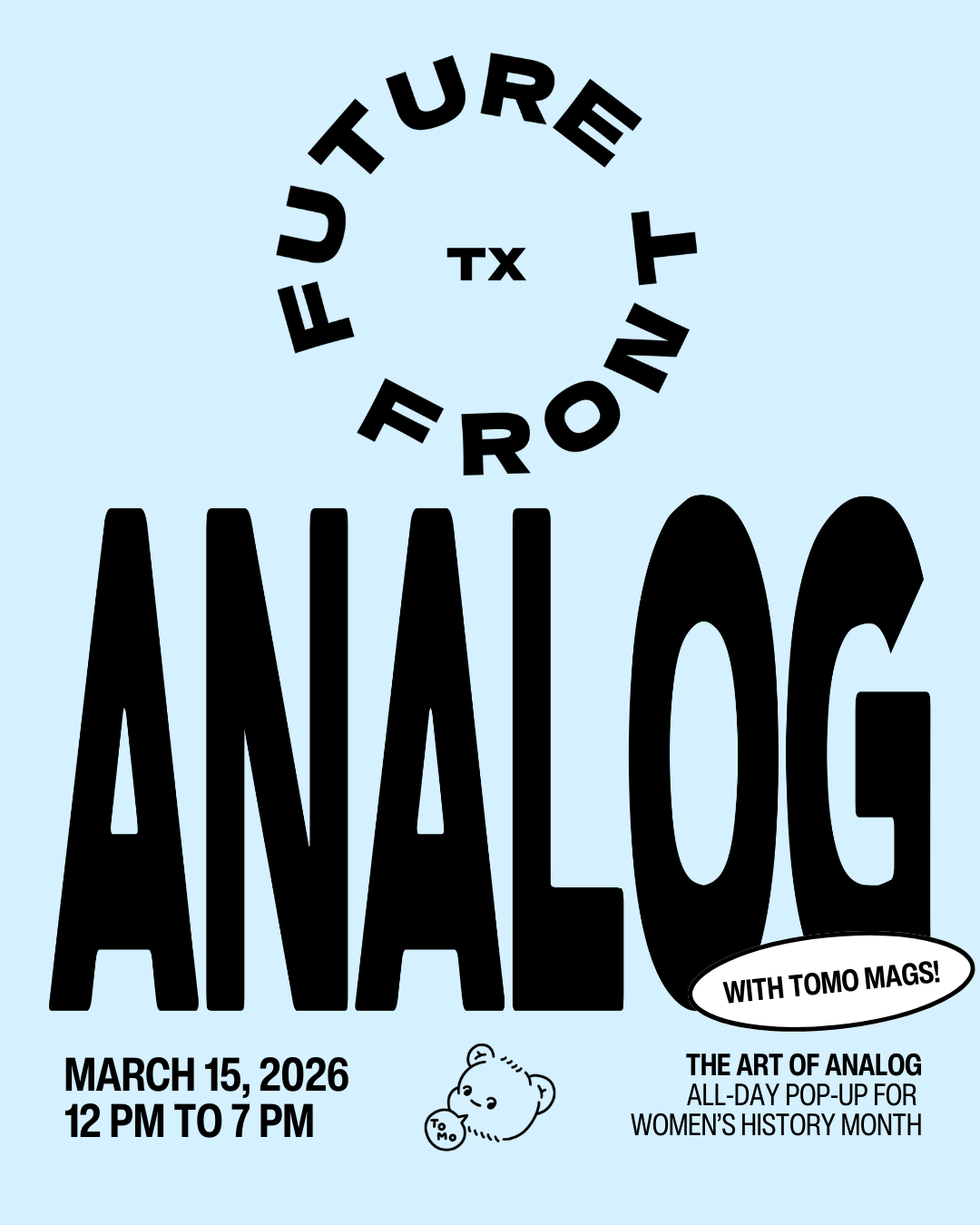 Analog: Future Front x Tomo Mags