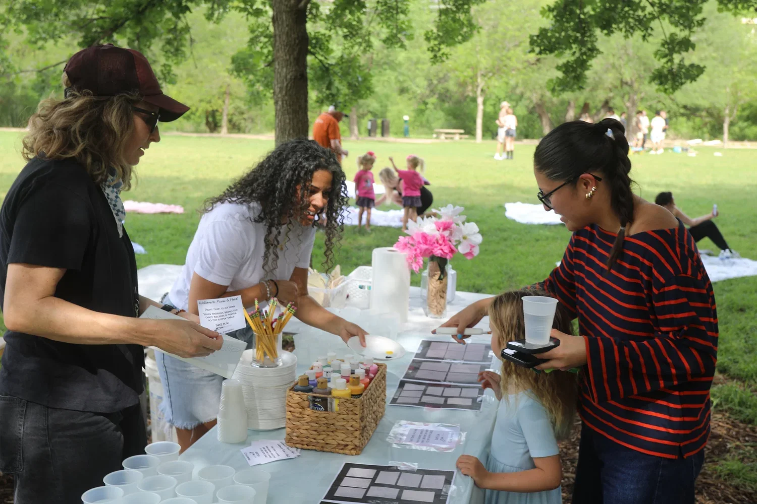 Painting Picnics, Clay Villages, Springtime Collage and Sun Print Cyanotypes at Squirrel Fest 2026