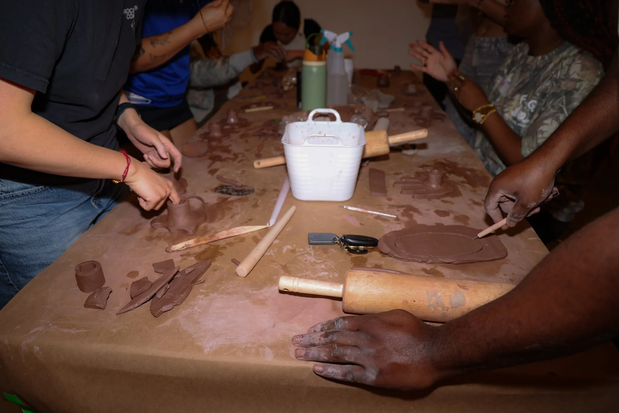 Play With Clay, Collage &amp; Charms