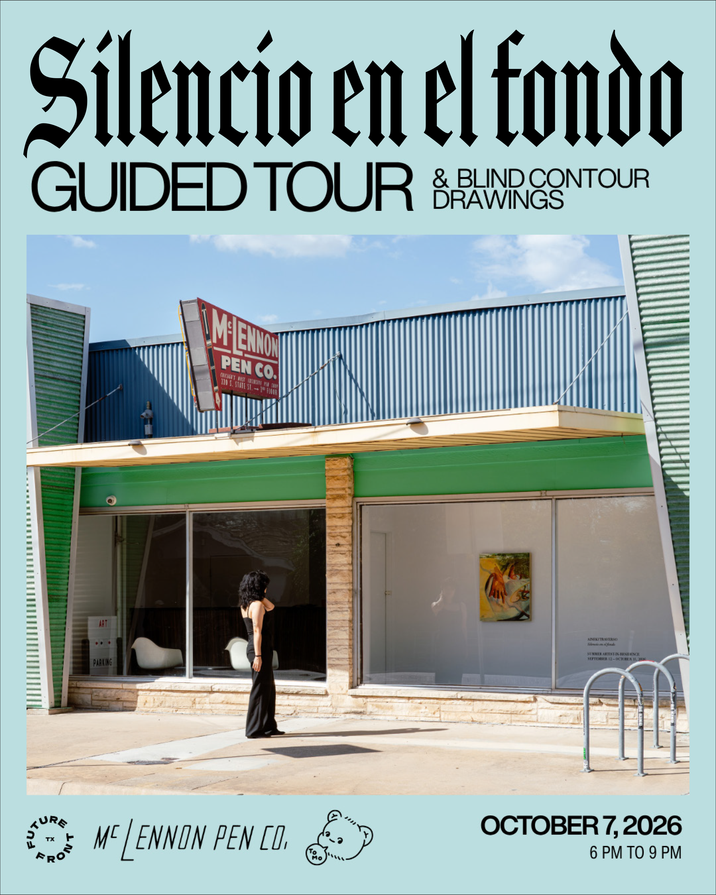 Gallery Tour and Contour Drawings with TOMO Mags, McLennon Pen Co. and Future Front