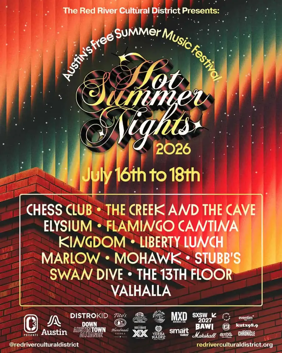 Hot Summer Nights Market with Red River Cultural District