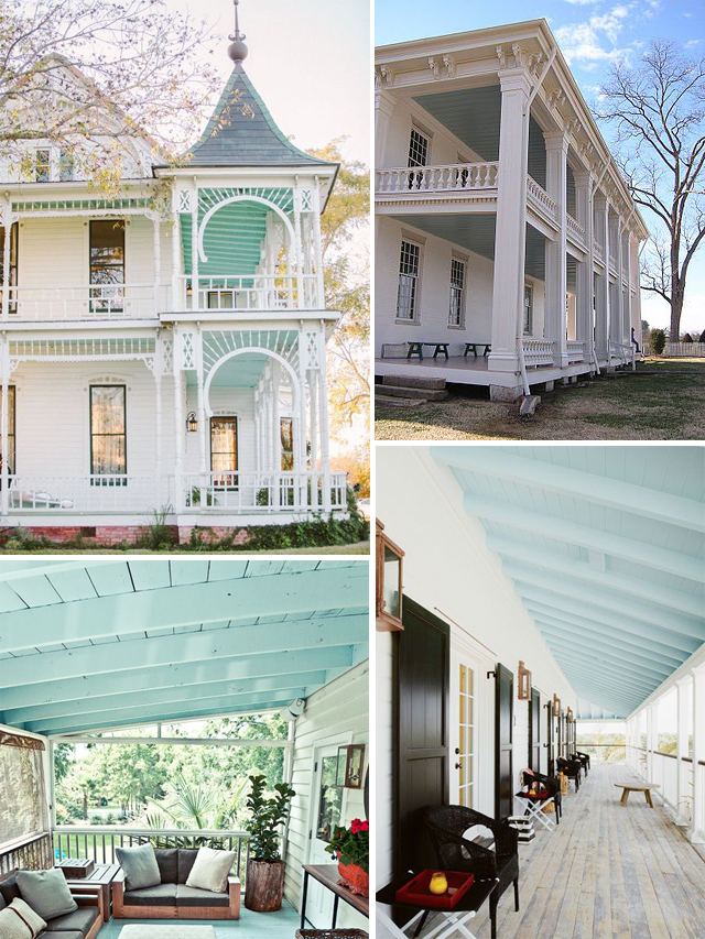 12 Prettiest Shades Of Haint Blue For Your Front Porch