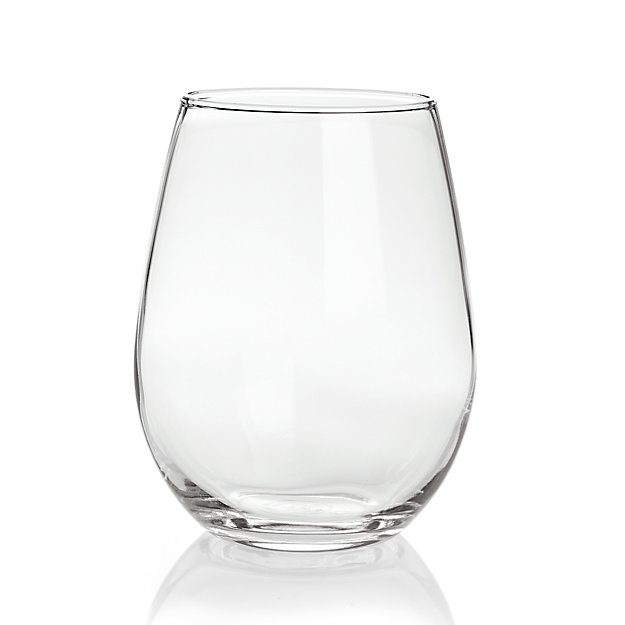 Crate and Barrel Stemless