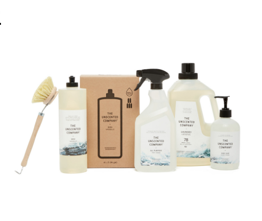 Unscented Natural Cleaning Kit