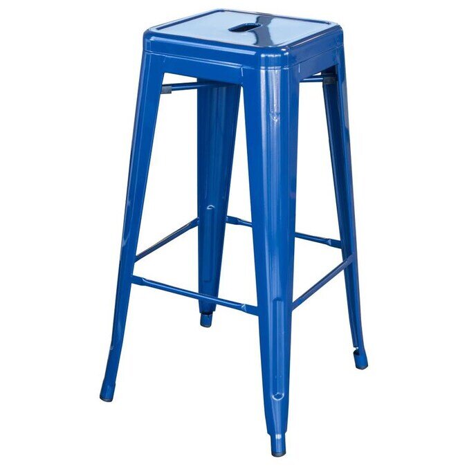 Blue Counter stools