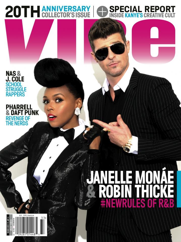 Robin Thicke for "Vibe" Photo: Kareem Black