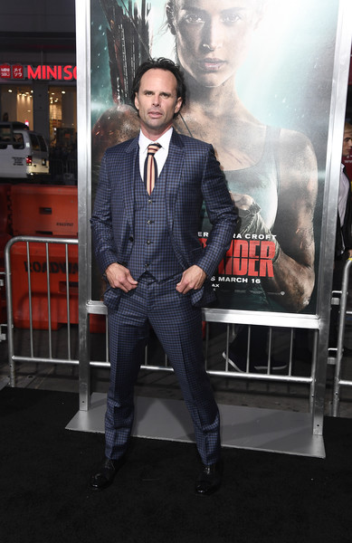 Walton Goggins at the "Tombraider" premiere 