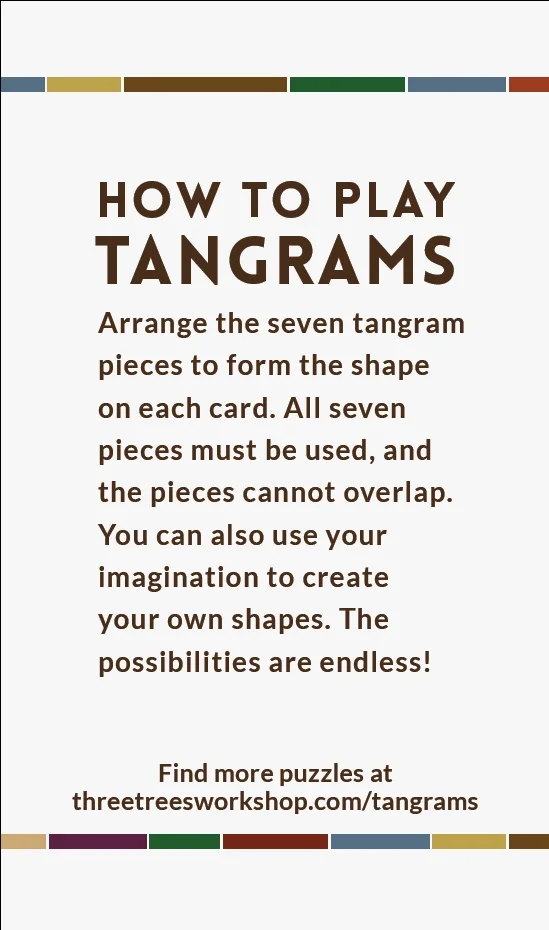 How to play tangrams