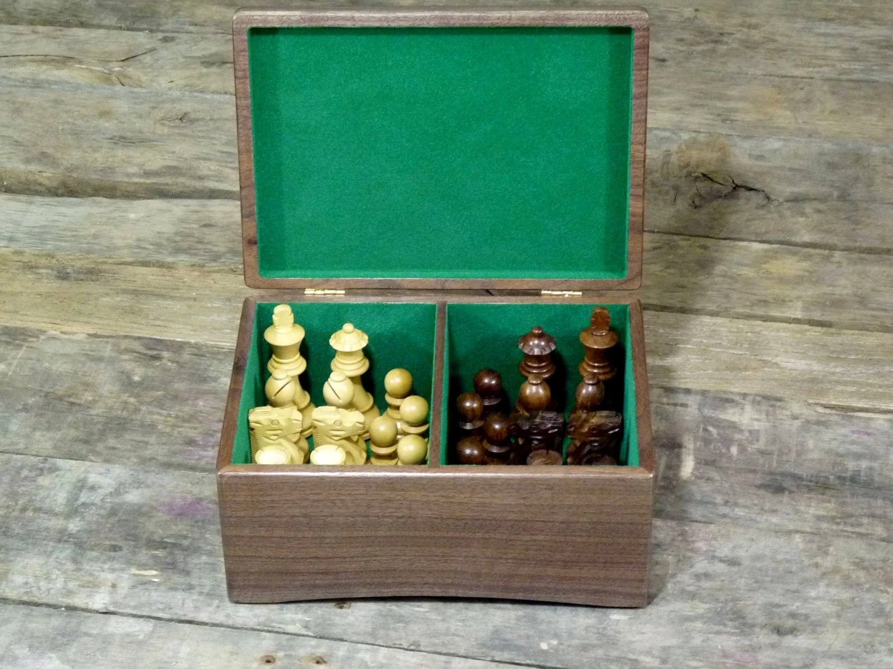 Copy of Handmade wooden box for storing chess pieces