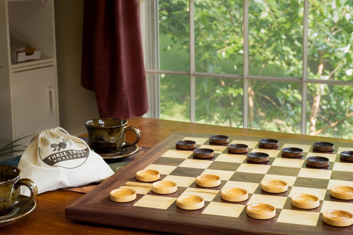 Wooden chess set — Three Trees Workshop