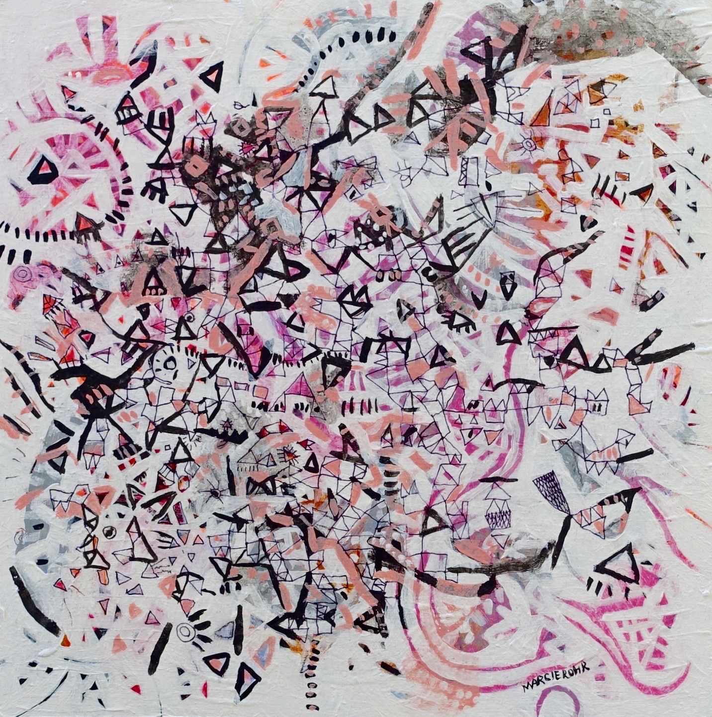 Make Light Marcie Rohr, 2016 12" x 12" acrylic on birch panel $195