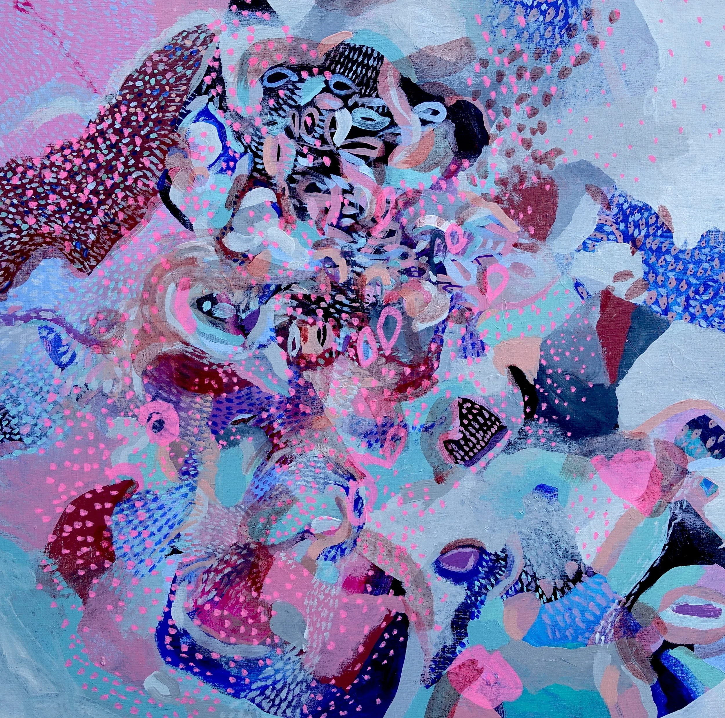 Emergence/Emergency Marcie Rohr, 2018 20” x 20” acrylic on birch panel $720 CAD