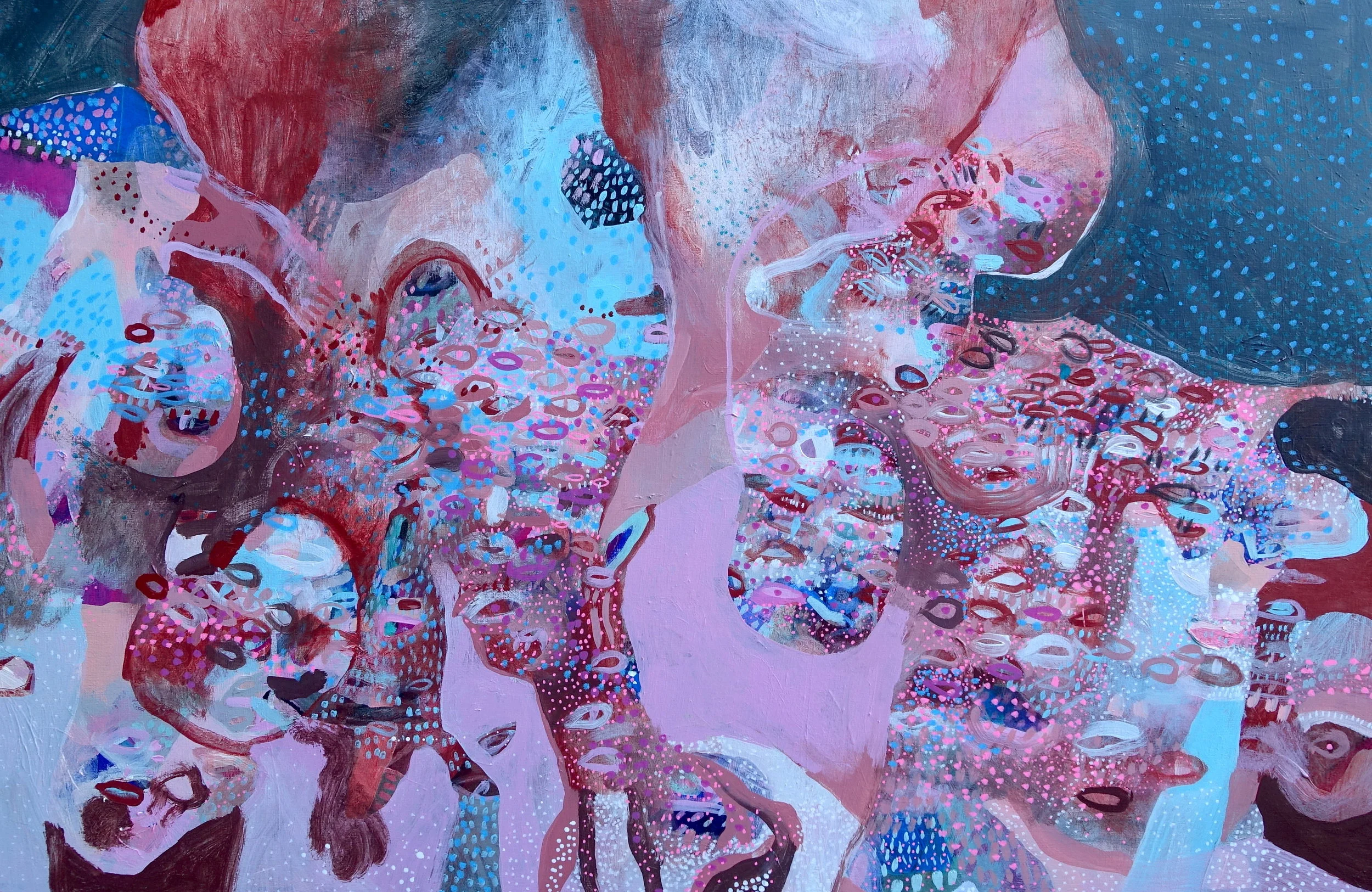 Resolution Marcie Rohr, 2019 40” x 30” acrylic on birch panel $1,450 CAD