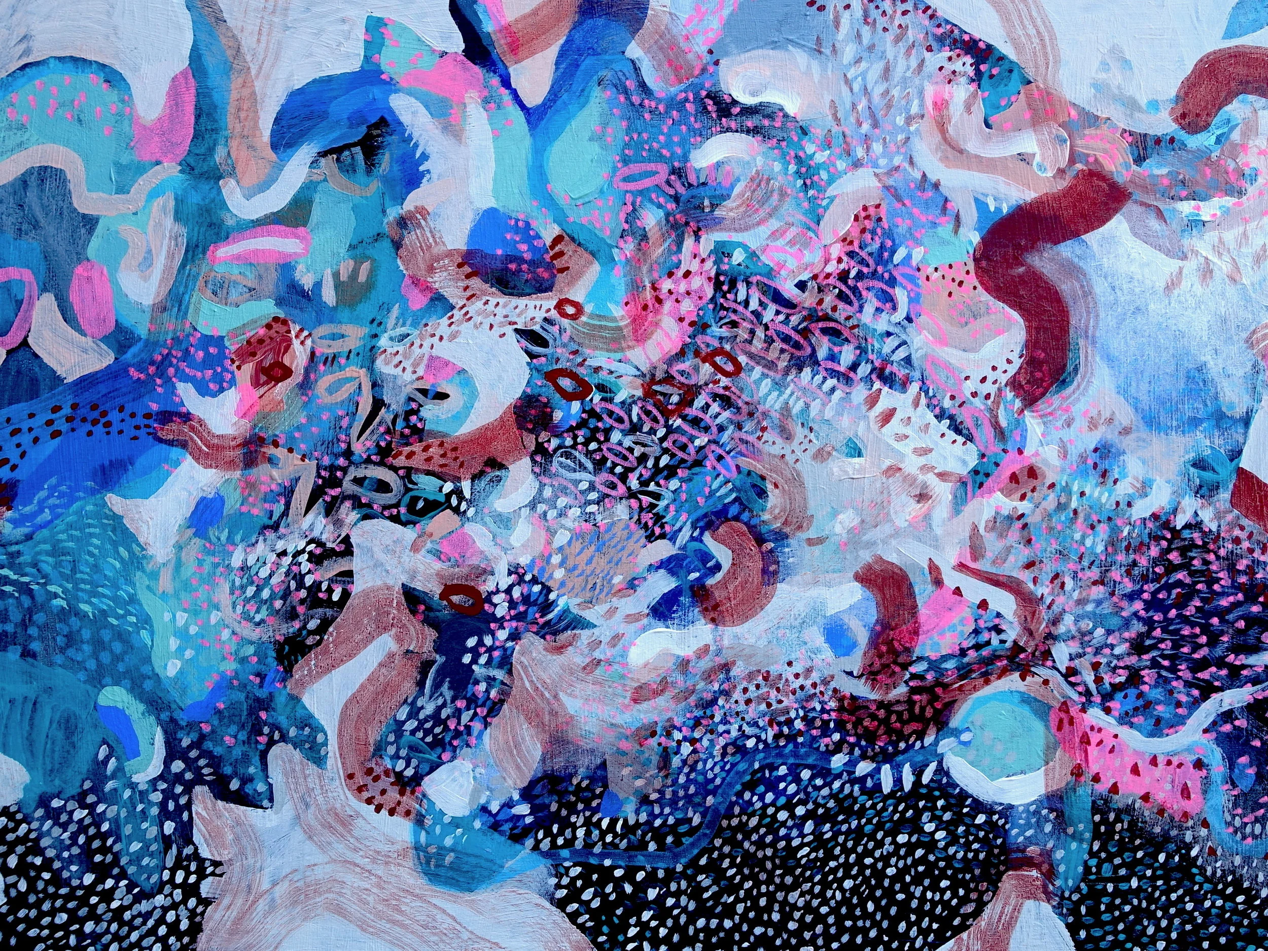 Unfinished Business Marcie Rohr, 2018 24” x 18” acrylic on birch panel $770 CAD