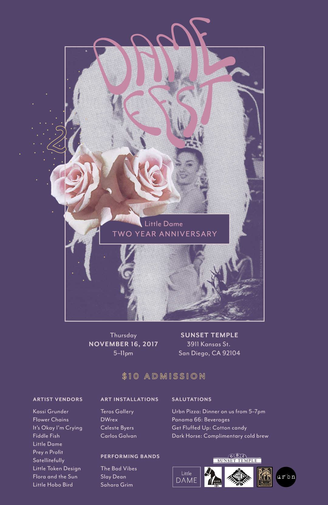 Little Dame | Dame Fest 2 | Print Poster