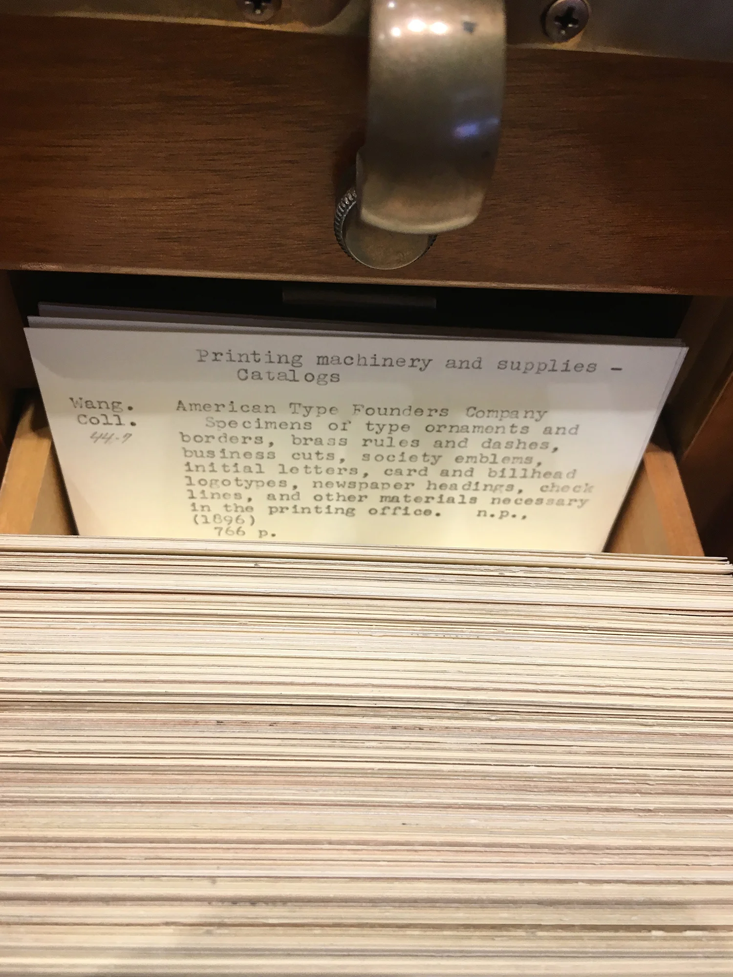Specimens of Type Ornaments and Borders, Brass Rules…