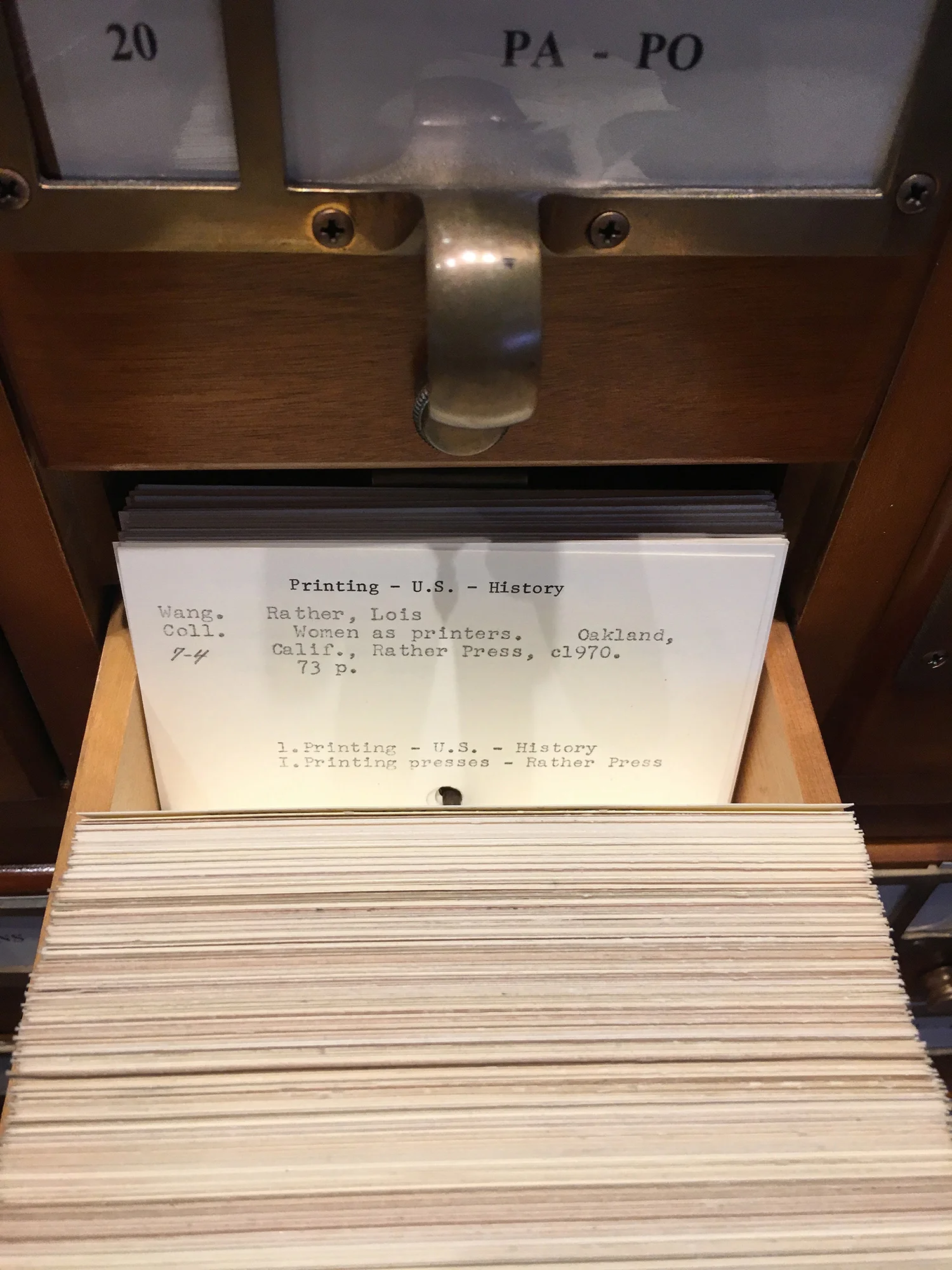 Women as Printers