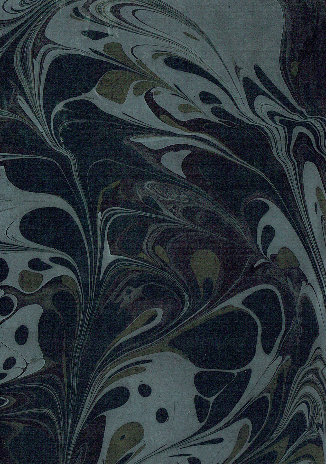 Paper Marbling Experiment 02:03 | © 2018 Anne Szafranski.