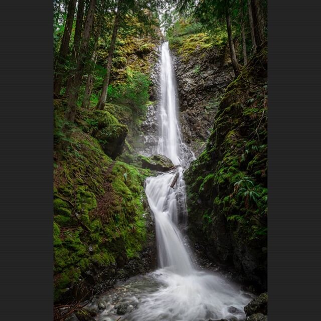 Never disappointing Lupine Falls.
Nice that provincial parks are open for day use now at least. I may or may not have broken the rules to get this shot though.  Still kept it social distant though. ⛲
.
📷
.
😷
.
#outdoors #landscape #falls #waterfall