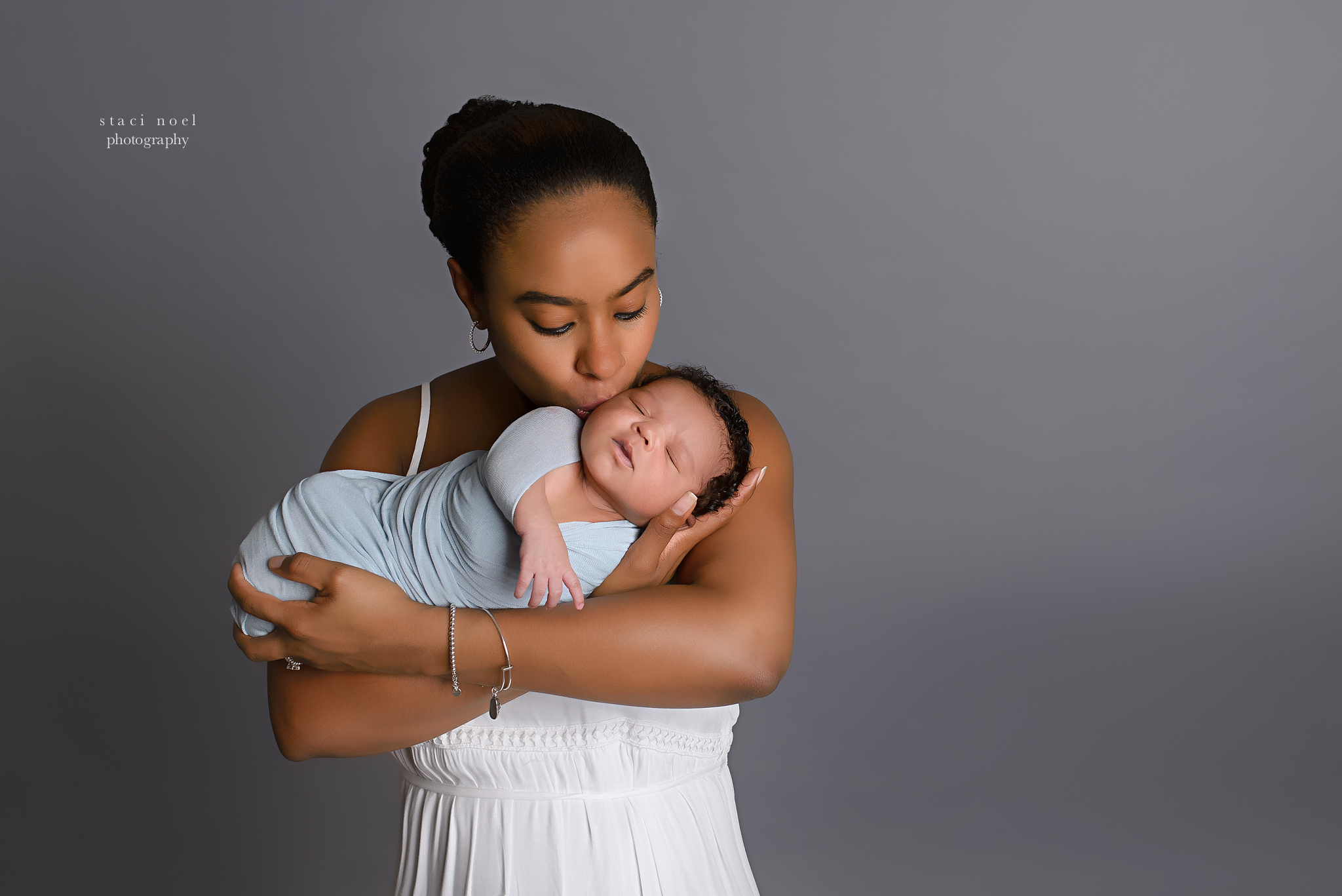 charlotte newborn boy with mother