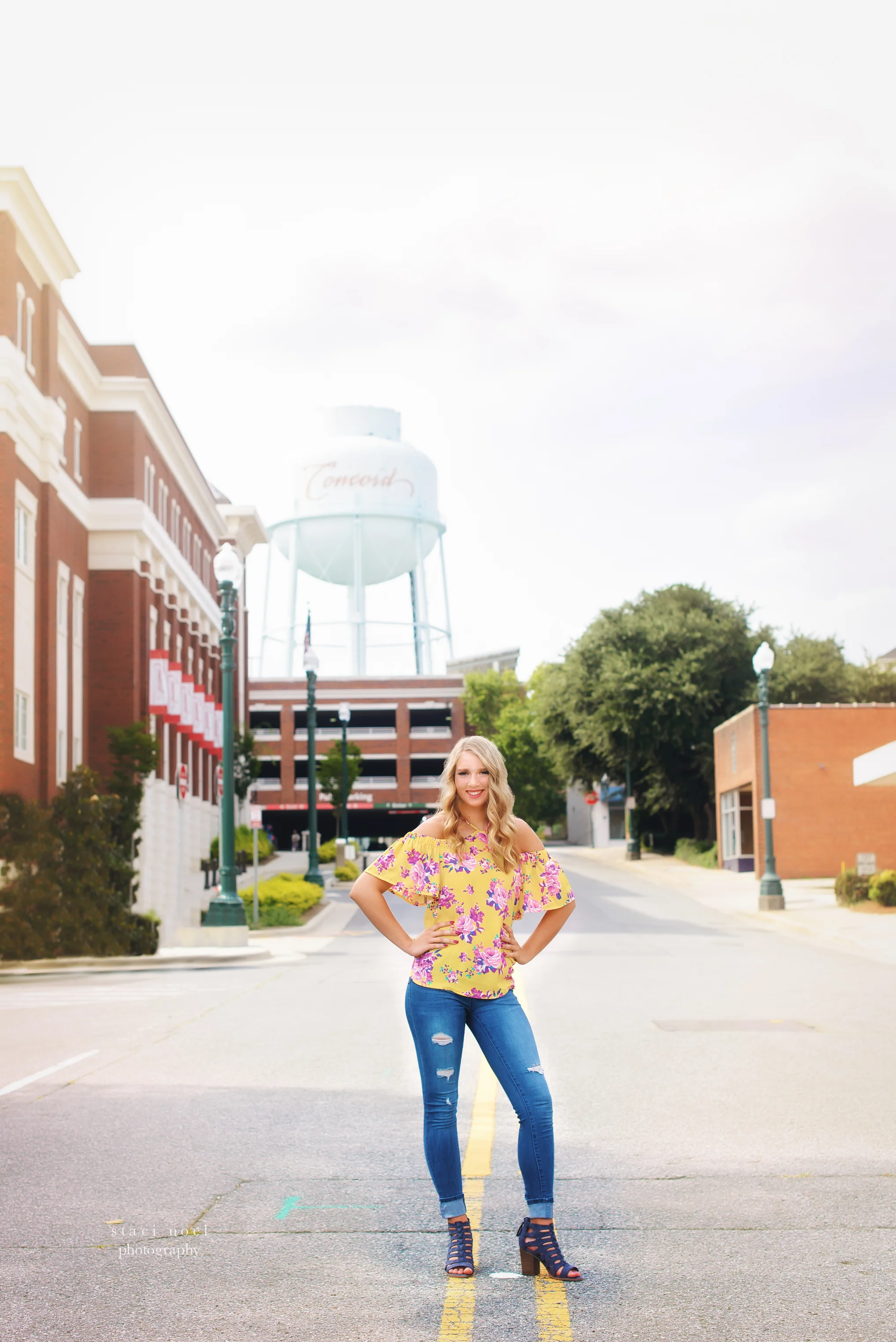 concord senior portraits | hickory ridge