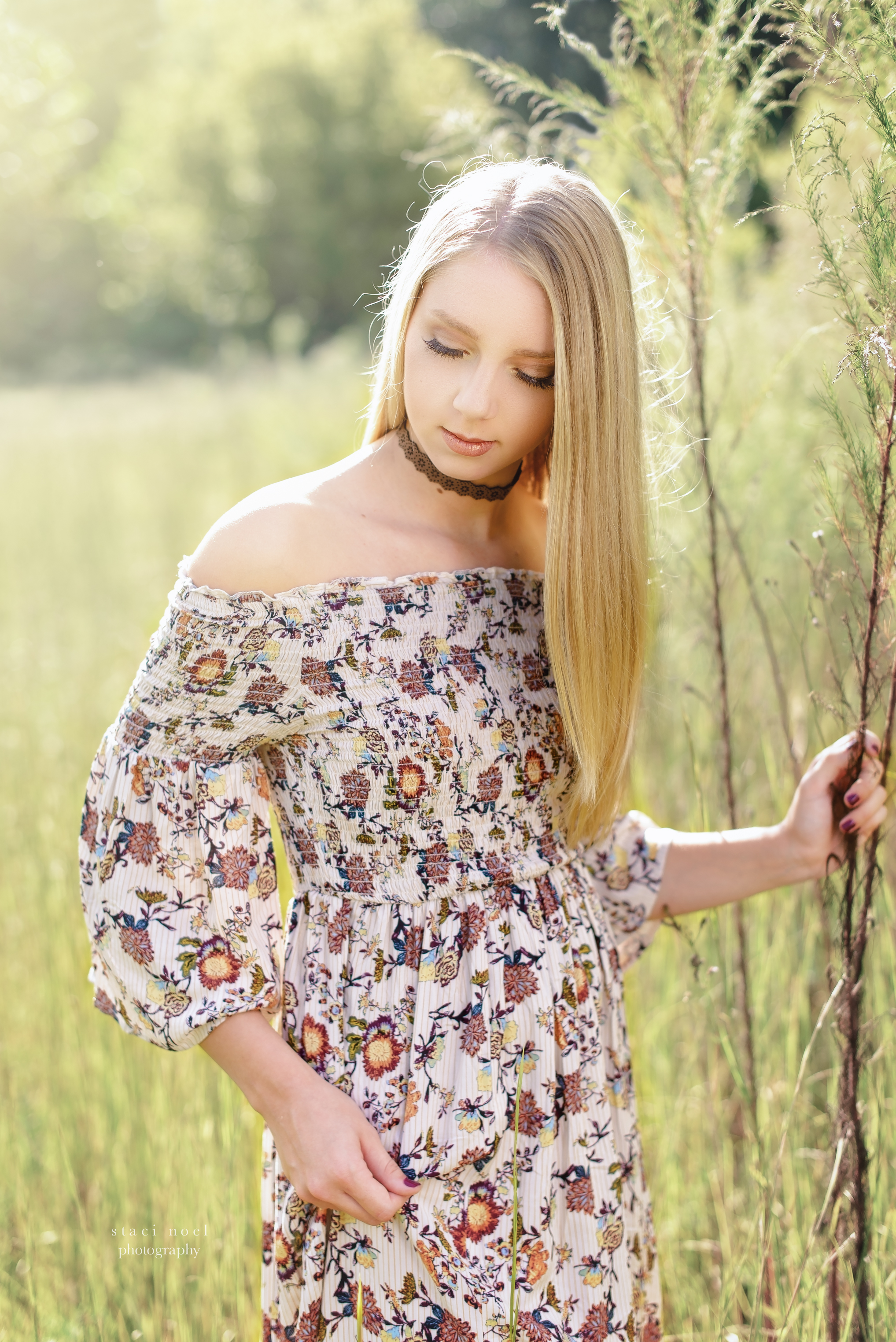 outdoor senior portraits | harrisburg nc