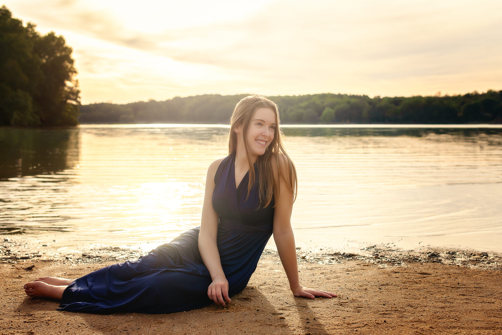 Harrisburg nc senior hickory ridge senior portrait