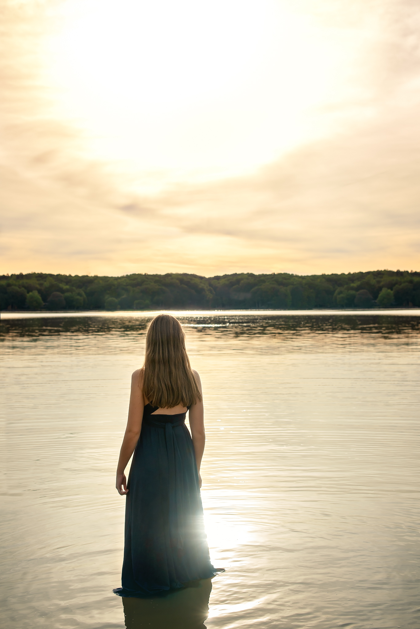 Harrisburg nc senior hickory ridge senior portrait