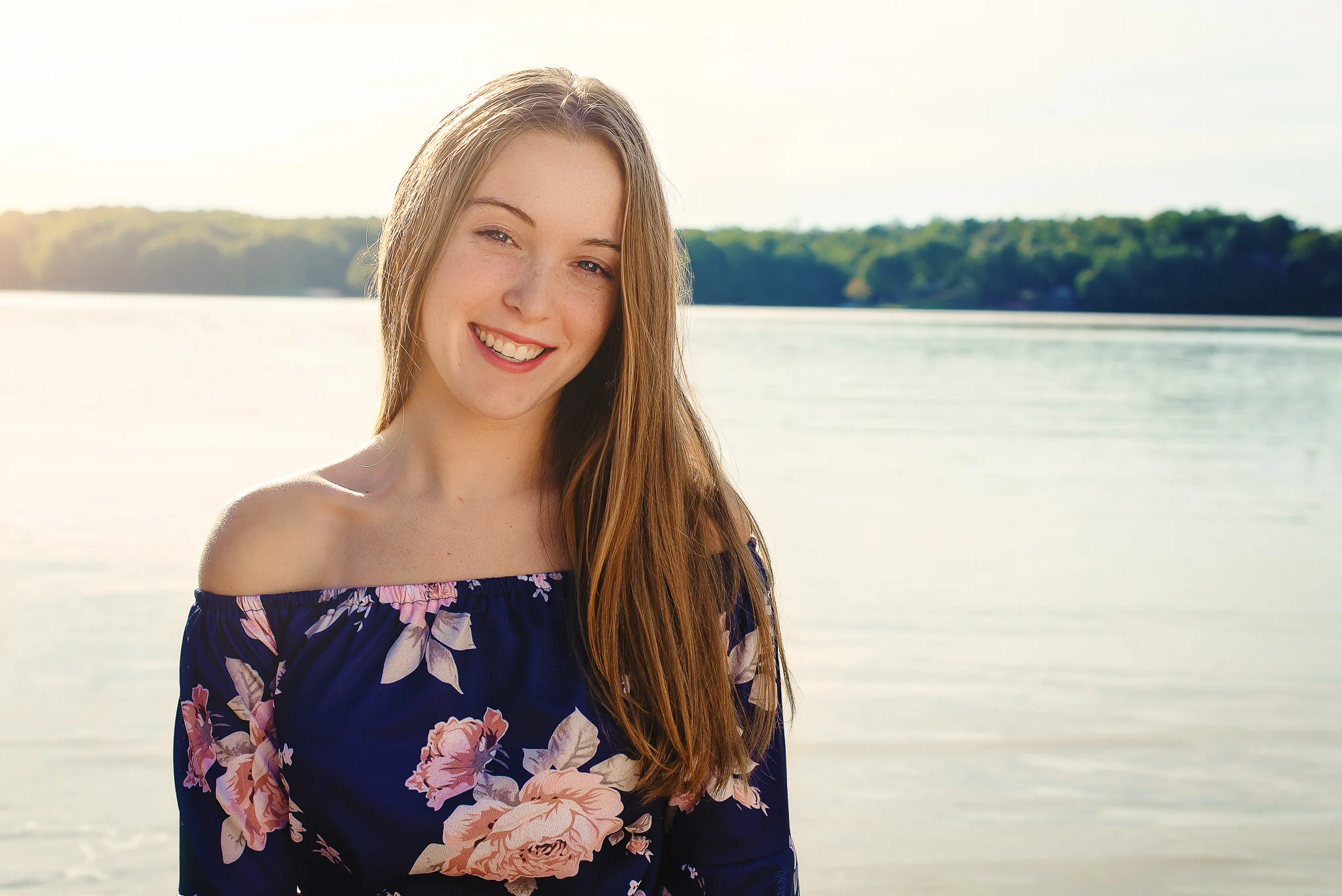 Harrisburg nc senior hickory ridge senior portrait